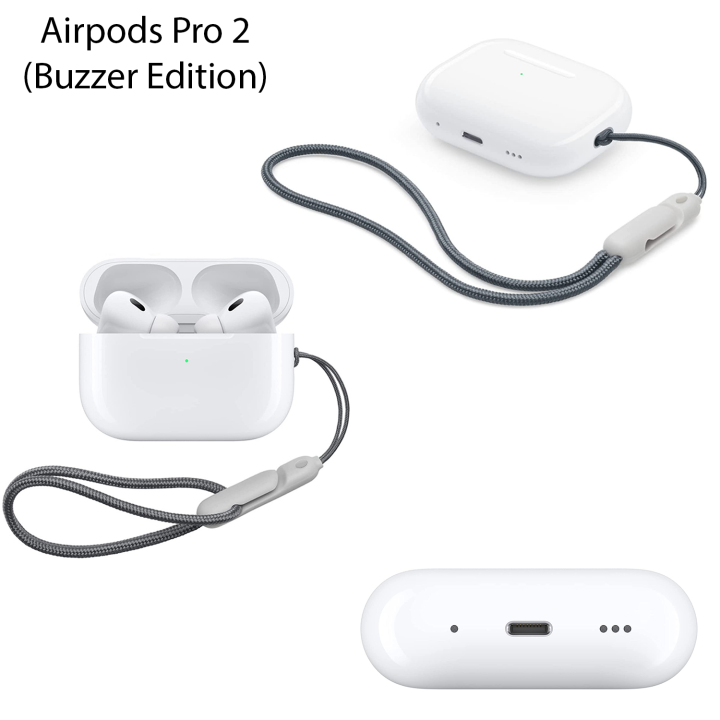 AirPods Pro 2 Buzzer Wireless Charging AAA Quality by Fashion Galli