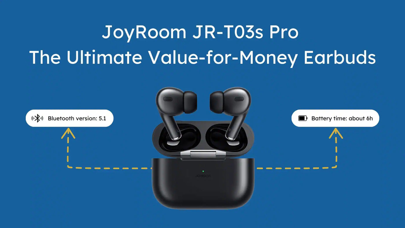 JoyRoom AirPods ANC Working High Quality by Fashion Galli